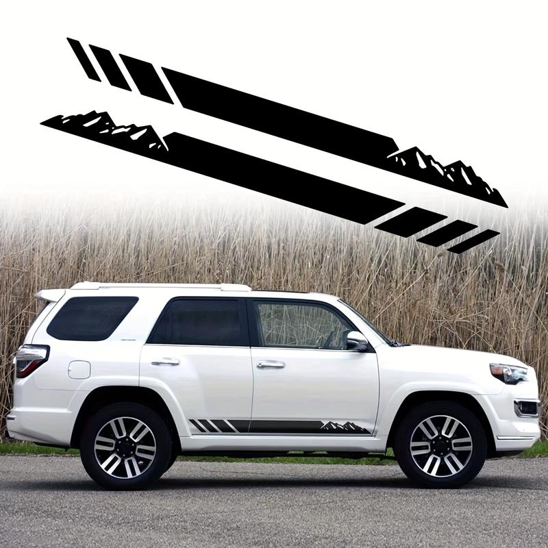 2-Pack Striped Hill Stickers - Door and Body Side Stickers for SUVs ...