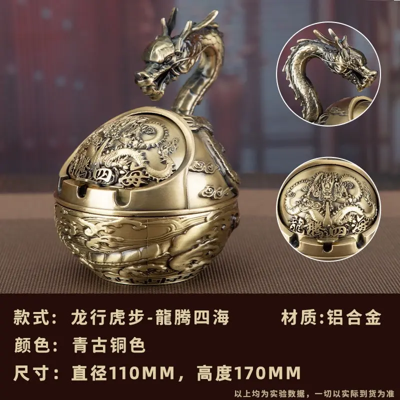 Product Introduction of Gạt tàn bằng đồng, có Dragon Ball, Voi, Gia súc, Ngựa Gỗ, đại bàng trang trí, trang trí nội thất, bán lớn 6