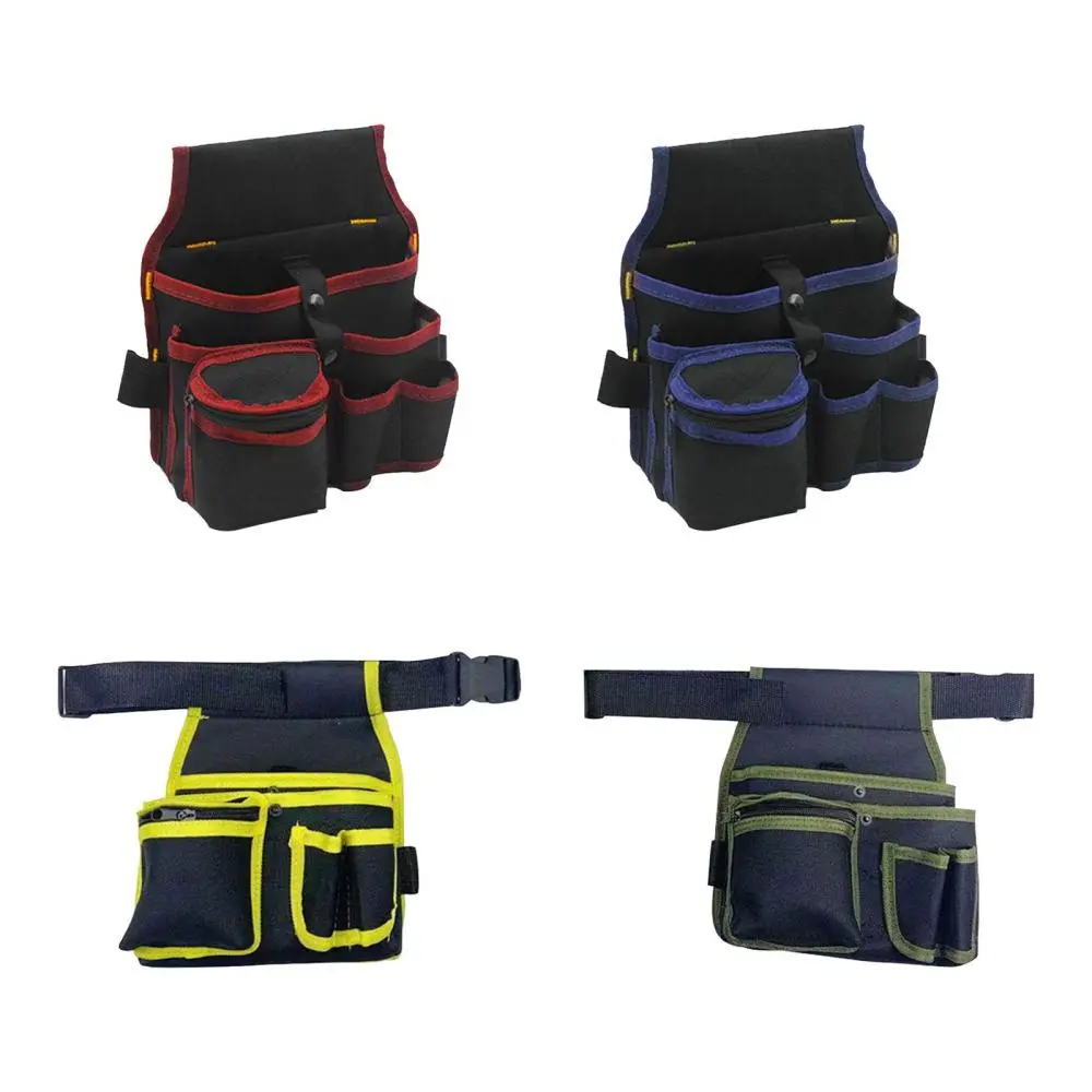 Gardening Tool Waist Bag Belt Carpenter's Tool Belt Multi Purpose Waist Belt Pouch Bag Waist Tools Bag Pocket with Belt Adjustable Carpenter