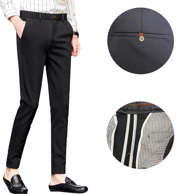 Quần dài tây âu nam 7 màu Cotton co giãn 4 chiều form ôm gọn giặt không nhăn không phai màu Menswear Pants Cotton