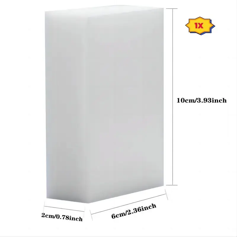 Magic Sponge, 10/30/100pcs Disposable Cleaning Sponge, Durable Melamine Sponge, Household Cleaning Tool for Kitchen, Bathroom, Bathtub, Sink, Furniture, Wall Cleaner 3
