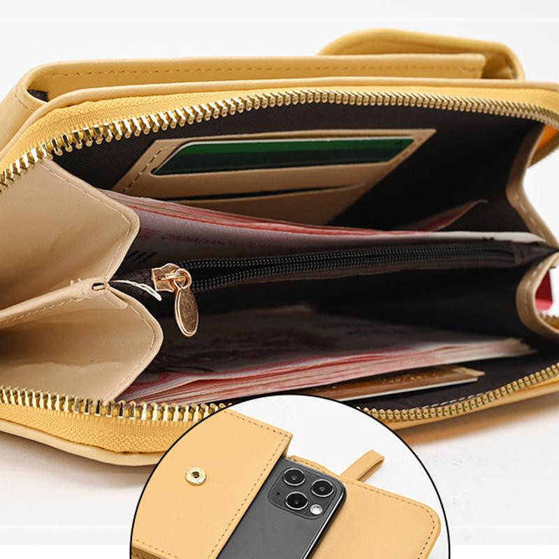 Product Introduction of Women Ladies Mobile Phone Bag Crossbody Bag Mini Pouch Purse Wallet Shoulder Bag 27