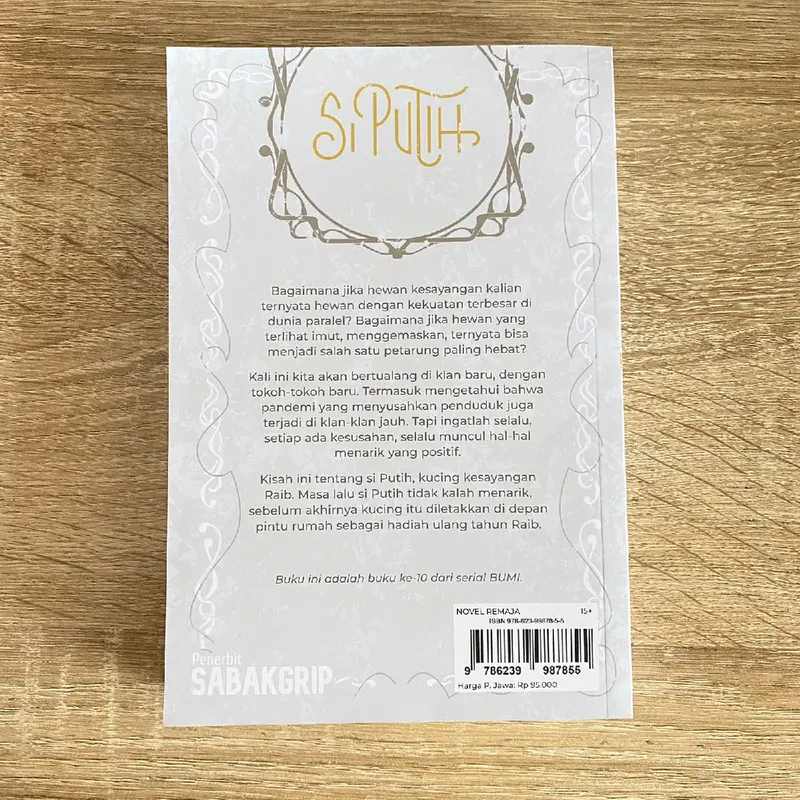 Novel - SI PUTIH Tere Liye soft cover 2