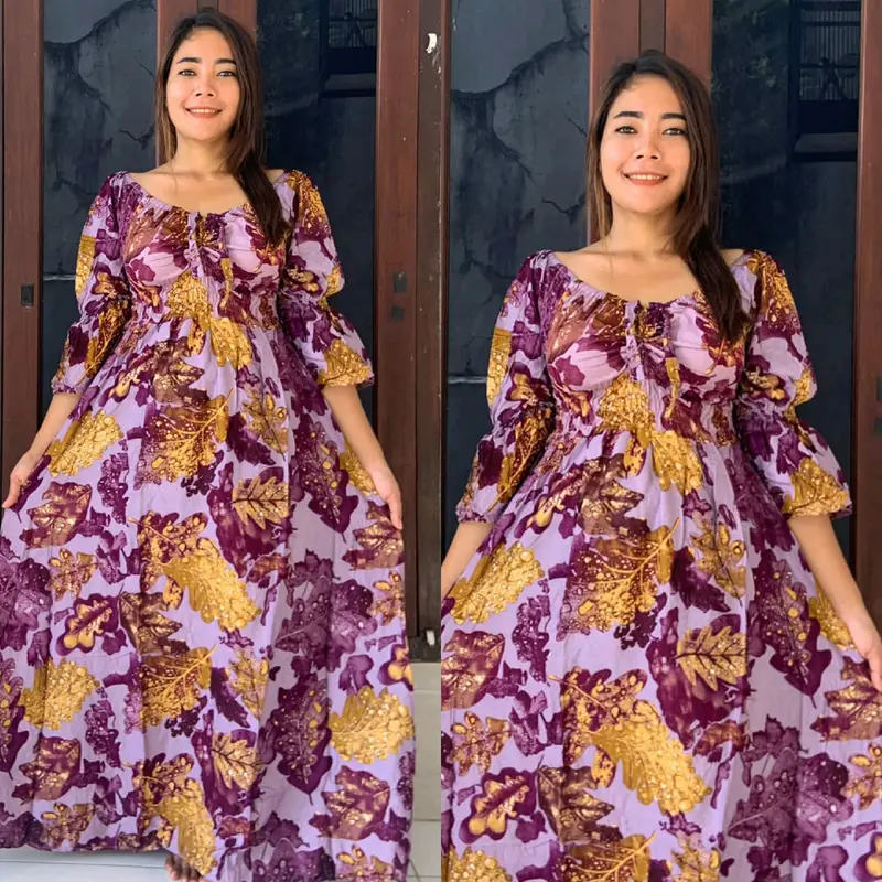 DRESS BALI ANDINI MOTIF Panjang 4