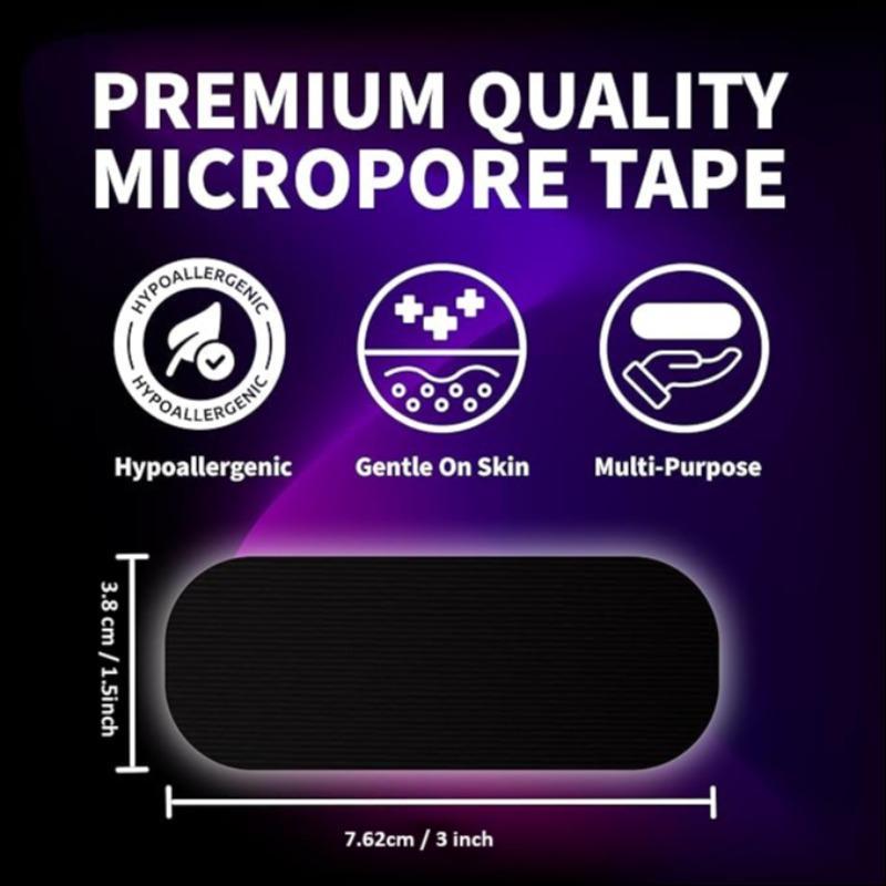 Hypoallergenic Sleep Tape, Removal Sleep Tape, Skin Friendly Adhesive Cotton Tape for Improving Sleep 2