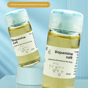 Mồi câu cá, Hormone đói cá muối Dopamine, Chất tăng cường thức ăn câu cá, 10ml, Phụ gia thuốc nhỏ, Thích hợp cho mồi câu cá
