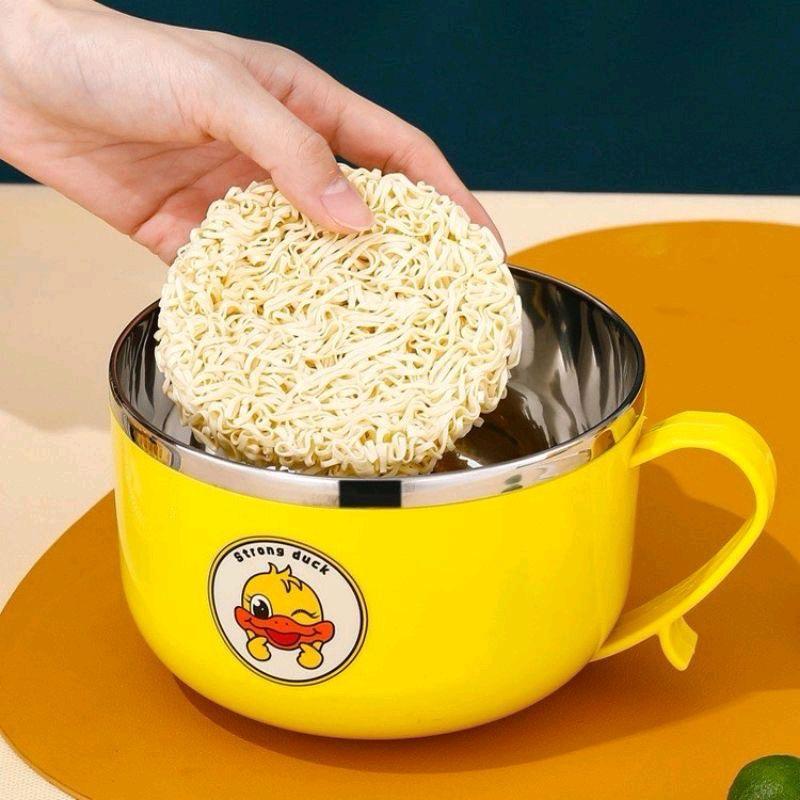 Product Introduction of CA MỲ VỊT VÀNG , BÁT ĂN DẶM 1000ML, INOX GIỮ NHIỆT 4