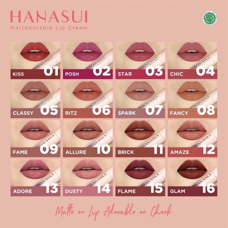 Hanasui Mattedorable Lip Cream | NO 1 - 16 5