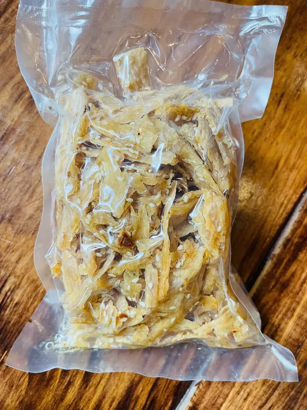 [Túi 500gr] Sườn Non Ram mè Chay thơm ngon  Hằng Thiện - Giòn Mặn Ngọt Nhẹ - Đậm Đà Hương Vị Tự Nhiên | Thực Phẩm Chay Ngon Sạch | Lẩu Chay Hằng Thiện 3
