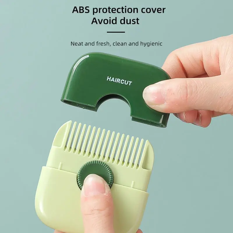 2 In 1 Children'S Hair Cutting Comb, Gently Cuts Bangs And Baby Hair, Suitable For Children And Home Haircuts, Easy.U