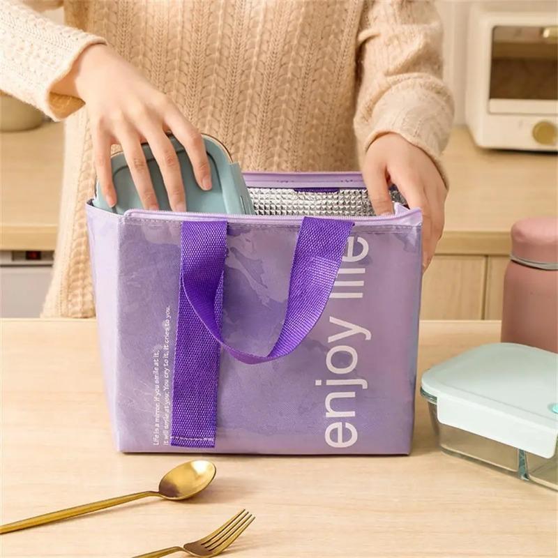 Product Introduction of Insulation lunch box storage bag insulation storage bag lunch insulation bag capacity breakfast storage bag 9