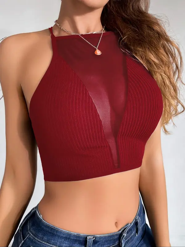 Women's Solid Backless Bra, Breathable Comfortable Bra, Women's Lingerie for All Seasons 2