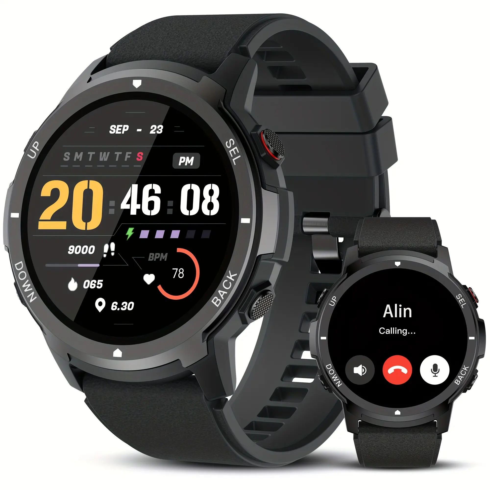 S52 Smart Men'S Watch, 3.53cm Smartwatch with Wireless Calling, Sleep ...