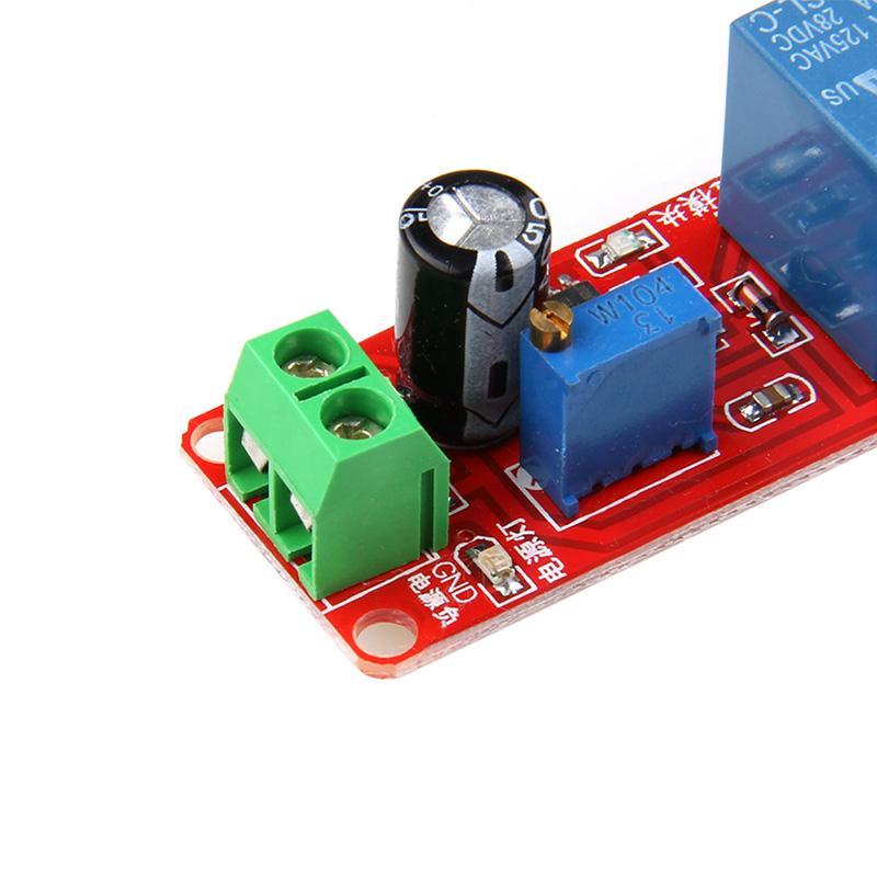 Product Introduction of 12V NE555 Oscillator Delay Adjustable Timer Relay Switch Module 0-10 Second 18