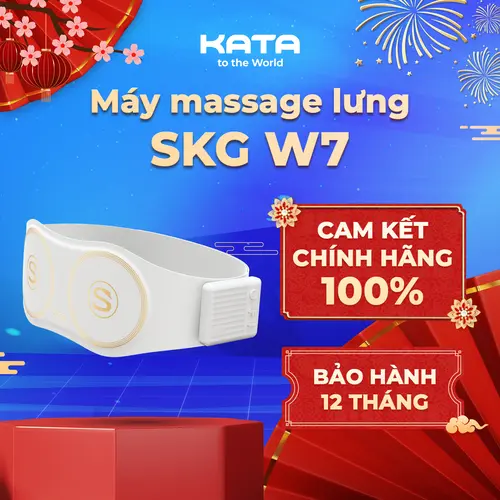 Đai massage lưng KATA SKG W7 - KATA Technology
