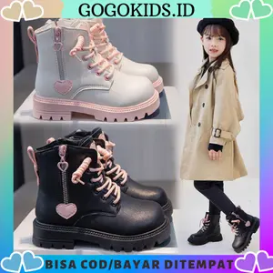 [Gogokids id] Sepatu boots anak cewek model terbaru