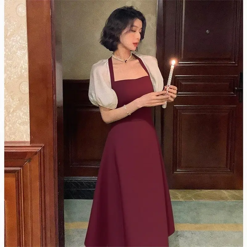 Korean Style Elegant Midi Dress - TikTok Shop Malaysia Korean Style Elegant Midi Dress - TikTok Shop Malaysia