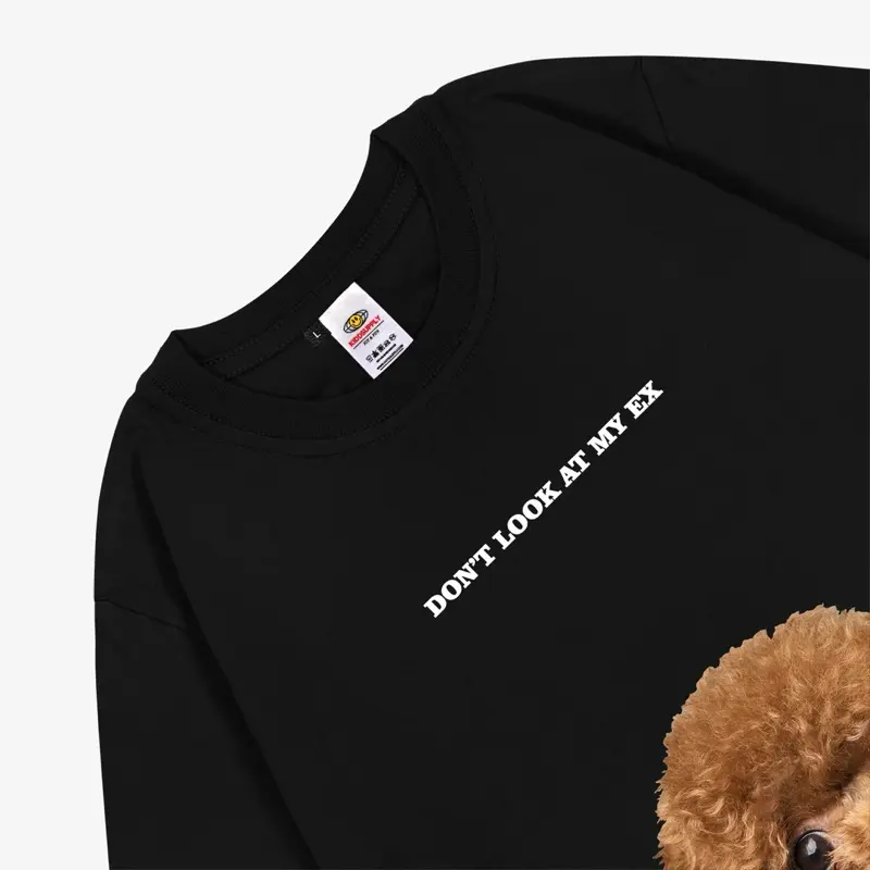 KiddSupply Kids Tshirt Little Puppy White & Black l Kaos Anak Unisex TSKD010 2