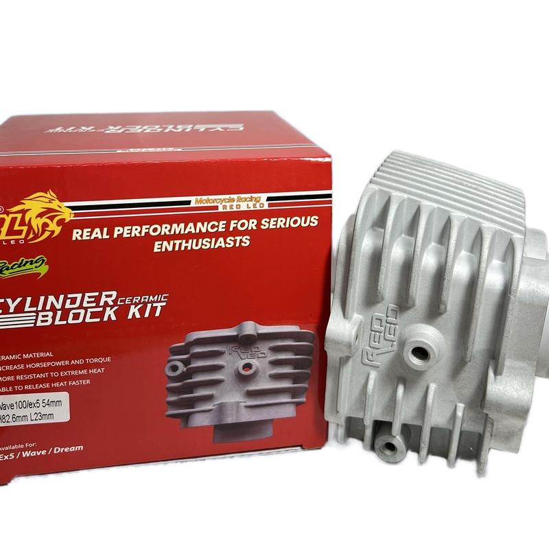 Phụ Kiện Xe Máy - Lòng Kiếng Wave 54 REDLEO CYLINDER CERAMIC BLOCK KIT
