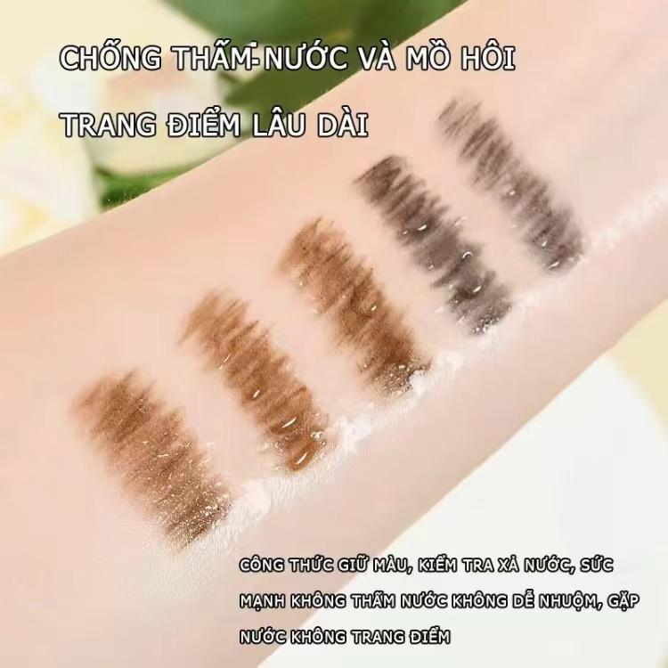 Bút chì lông mày hai đầu vàng nhỏ Trang Điểm Mỹ Phẩm，  phấn kẻ chân mày carslan 3