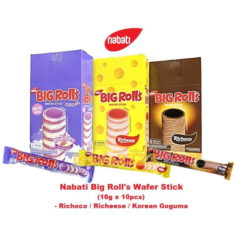 Nabati 160g 140g BIG Roll's Sandwich Goguma/Richeese/Richoco - TikTok ...