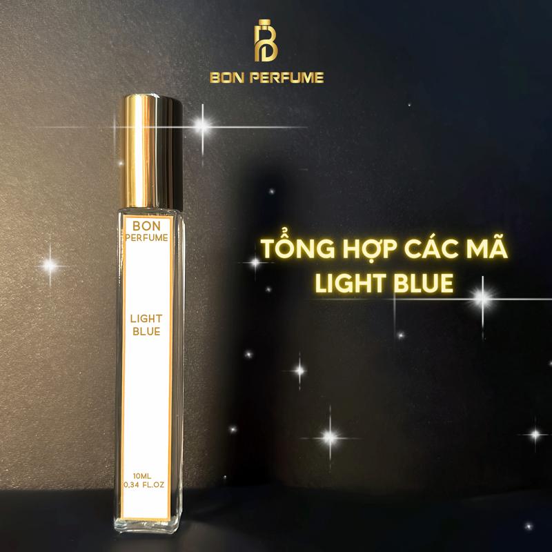 Nước hoa unisex Light Blue NAM/NỮ 10ml Perfume Cosmetic