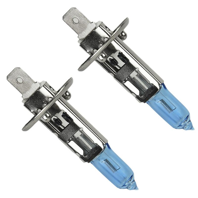 2pcs H1 12V 100W Car Headlights White 4300k Head Light Lamp Halogen Bulbs 6