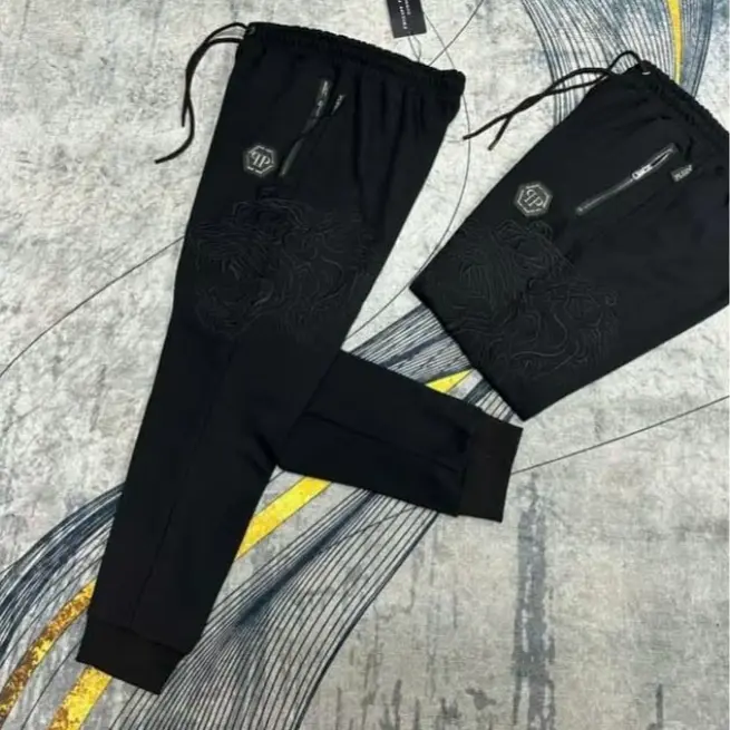 Quần dài nam chất nỉ umi Philip bản full thêu túi khóa - Chất liệu cao cấp - Pants, Menswear