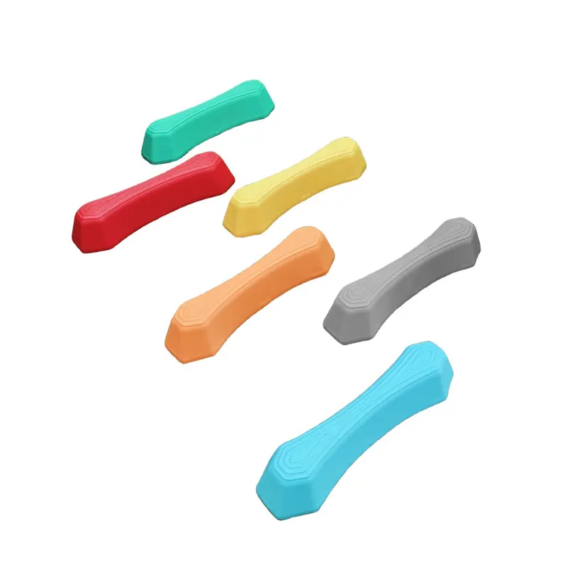 Colorful River Stone Design Sports Balance Blocks, 1 Set Non-slip Balance Blocks, Indoor & Outdoor Obstacle Training Courses, Gift for Kids, Playroom Fun Toys, Multifunction, Durable 8