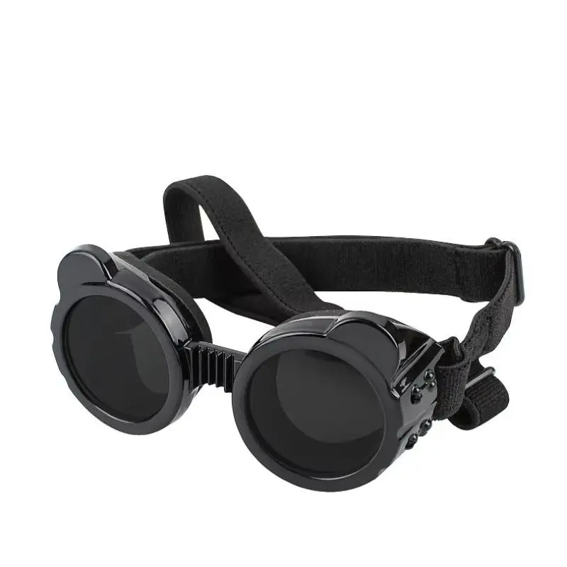Pet Goggles, 1 Box UV Protection Adjustable Straps Dog Goggles, Windproof Motorcycle Dog Goggles, Pet Supplies for Outdoor Activities 6