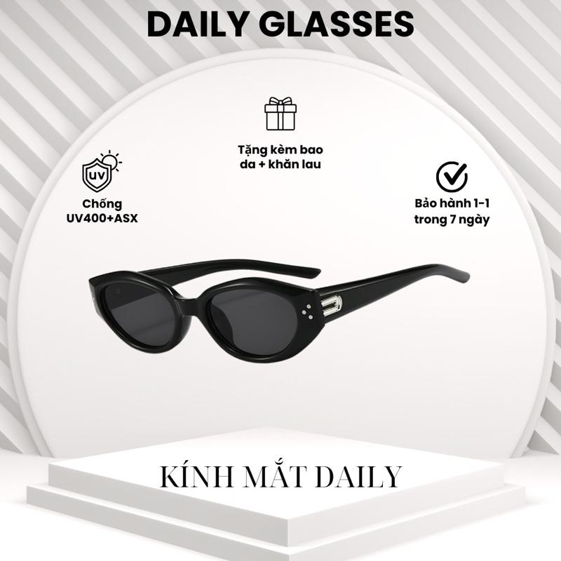 Kính Daily -KM74-mắt mèo cá tính bản GM mới,chống Uv bảo vệ mắt, chất liệu nhựa cao cấp, phù hợp mọi khuôn mặt Kính Mắt Women