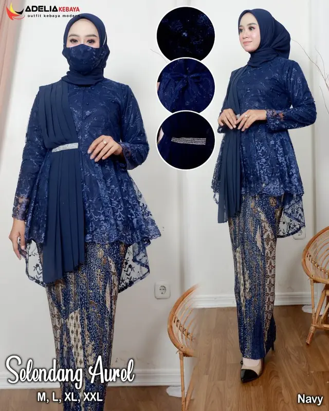 Kebaya Tile Slayer Aurora Salendang Dan Rok Plisket Batik Premium Seragaman Wisuda 2022 Kebaya Remaja Kekinian Kebaya Mod korean ern Xiuyan Jade Brown style dress lamar 8
