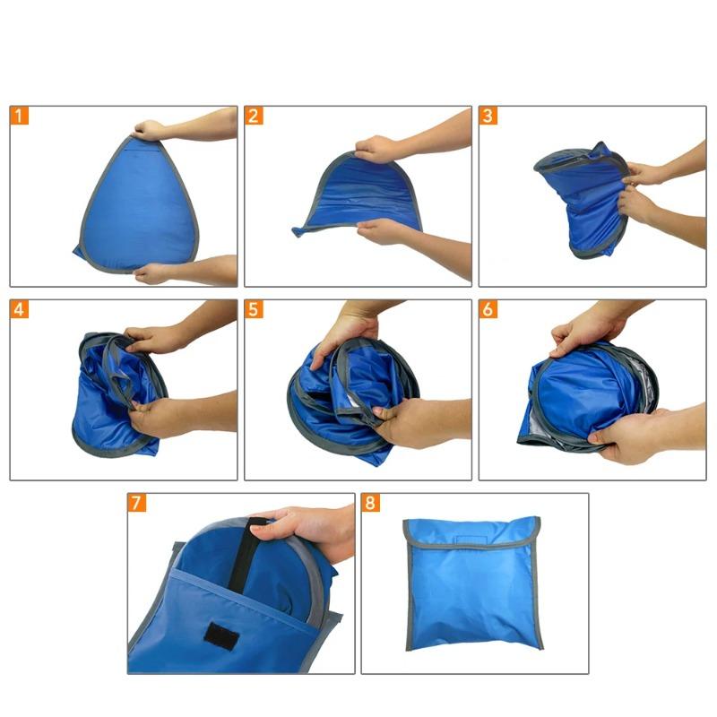 Product Introduction of Mini Beach Sun Shade Canopy Instant Outdoor Beach Tent Shelter with Carry Bag For Outdoor Camping Hiking Picnic Beach Tent 3