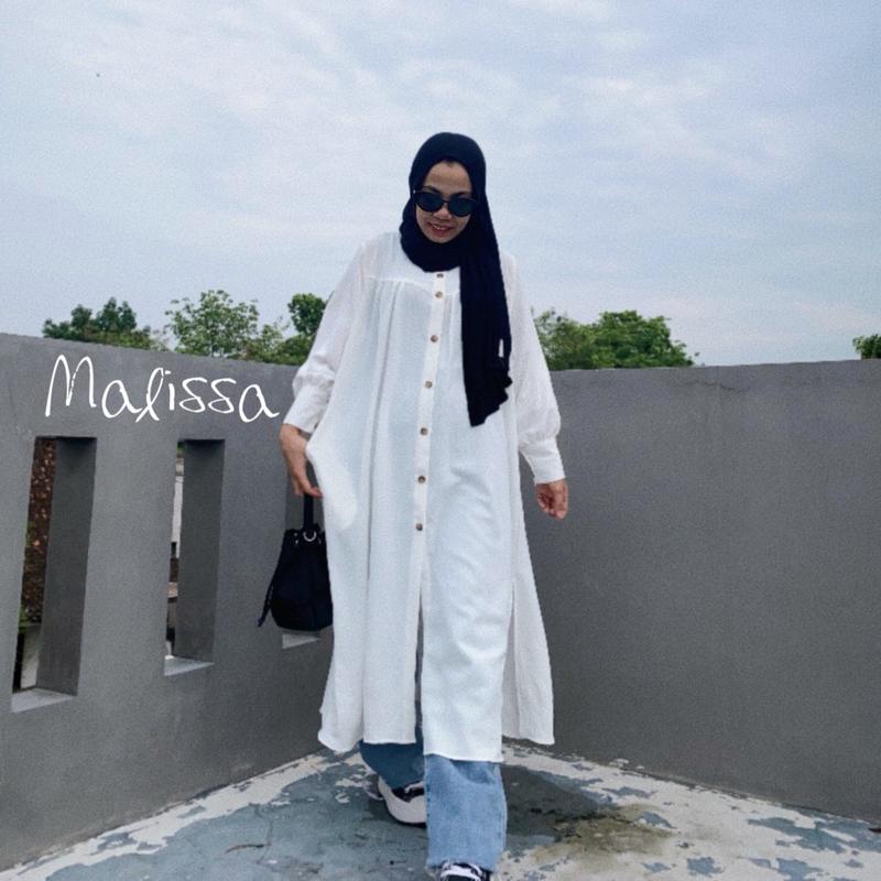 AIRFLOW Long Tunik Oversize Tunik Jumbo Premium by Malissa Vine Casual 1