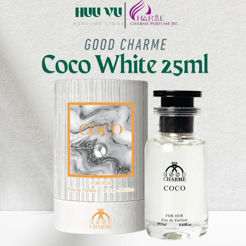 CHARME PERFUME - Nước Hoa Nữ Good Charme Coco Trắng 25ml Cosmetic Perfume Women Xịt Thơm