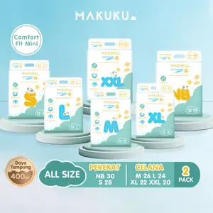 MAKUKU SAP Diapers Comfort Fit MINI [2 Pack]