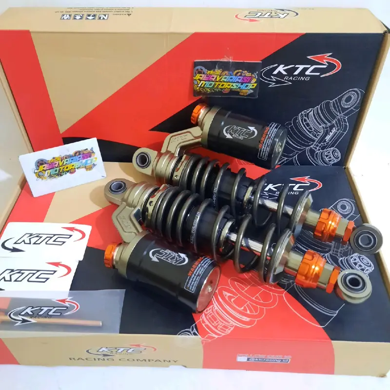 ORIGINAL SHOCKBREAKER SHOCK KTC EXTREME RACING DOUBLE TABUNG ATAS 280MM 320MM 340MM BEBEK RX KING/ TIGER/ SUPRA/ KARISMA/ REVO/ GRAND/ JUPITER Z/ VEGA/ F1ZR/ GL PRO/ VERZA/ MEGAPRO/ WR155/ WR 175/ CB 100 DLL 5