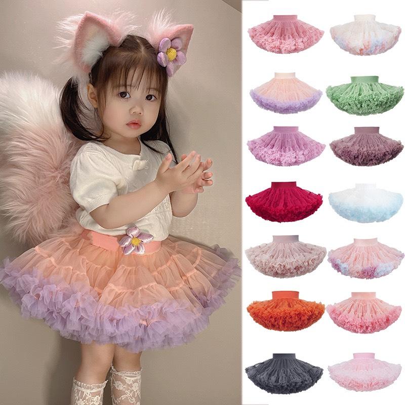 [SALE] [Sansankids] Chân váy tutu chính phẩm cao cấp bé gái 8-29kg (LOẠI BỒNG CAO)