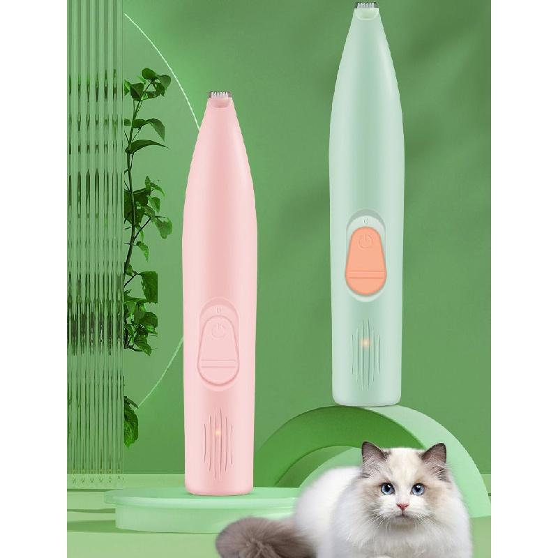 Product Introduction of Cat Foot Shaver Led Charging Light Hair Shaver Dog Foot Shaver Pet Small Electric Clipper Electrical Hair Cutter 2