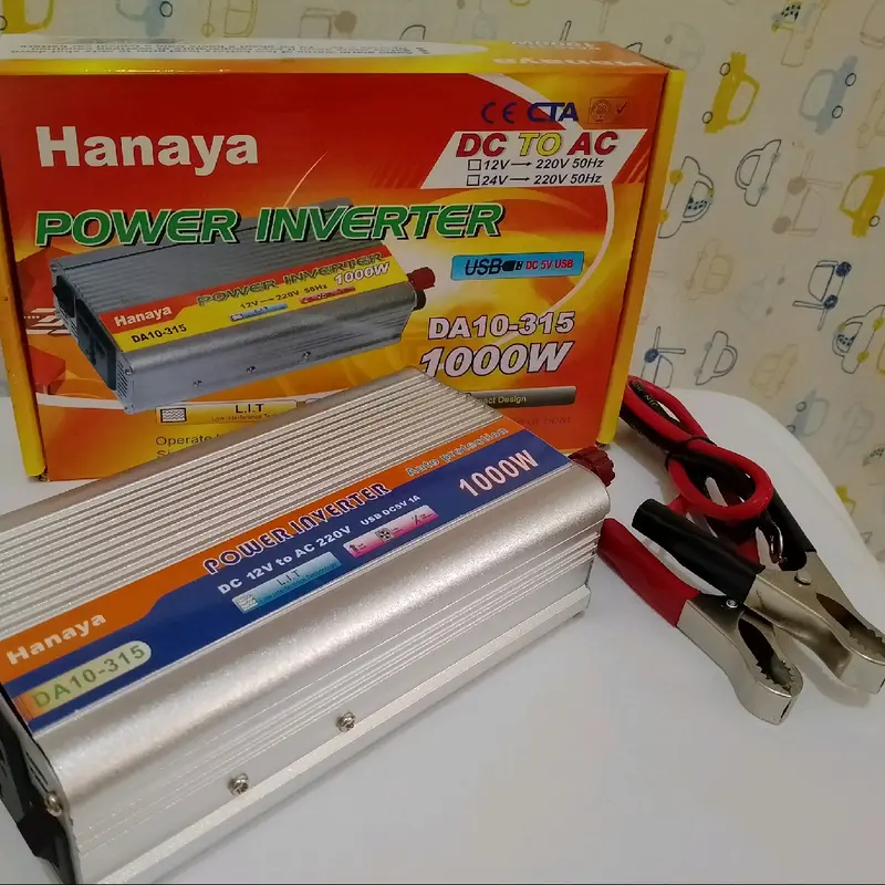 POWER INVERTER DC-AC 1000W 12 VOLT 0