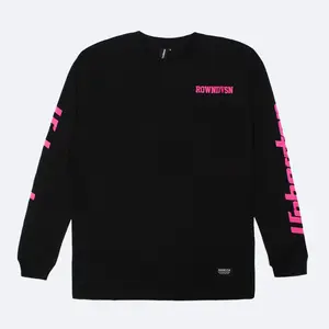 Rown Division Warehouse Longsleeve Montern Black Kaos
