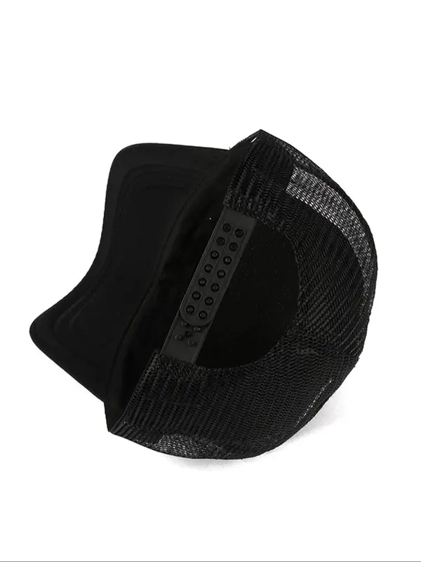 NY Letter Print Baseball Cap, Casual Breathable Mesh Baseball Cap for Men & Women, Outdoor Sun Protection Cap for Daily Wear 3