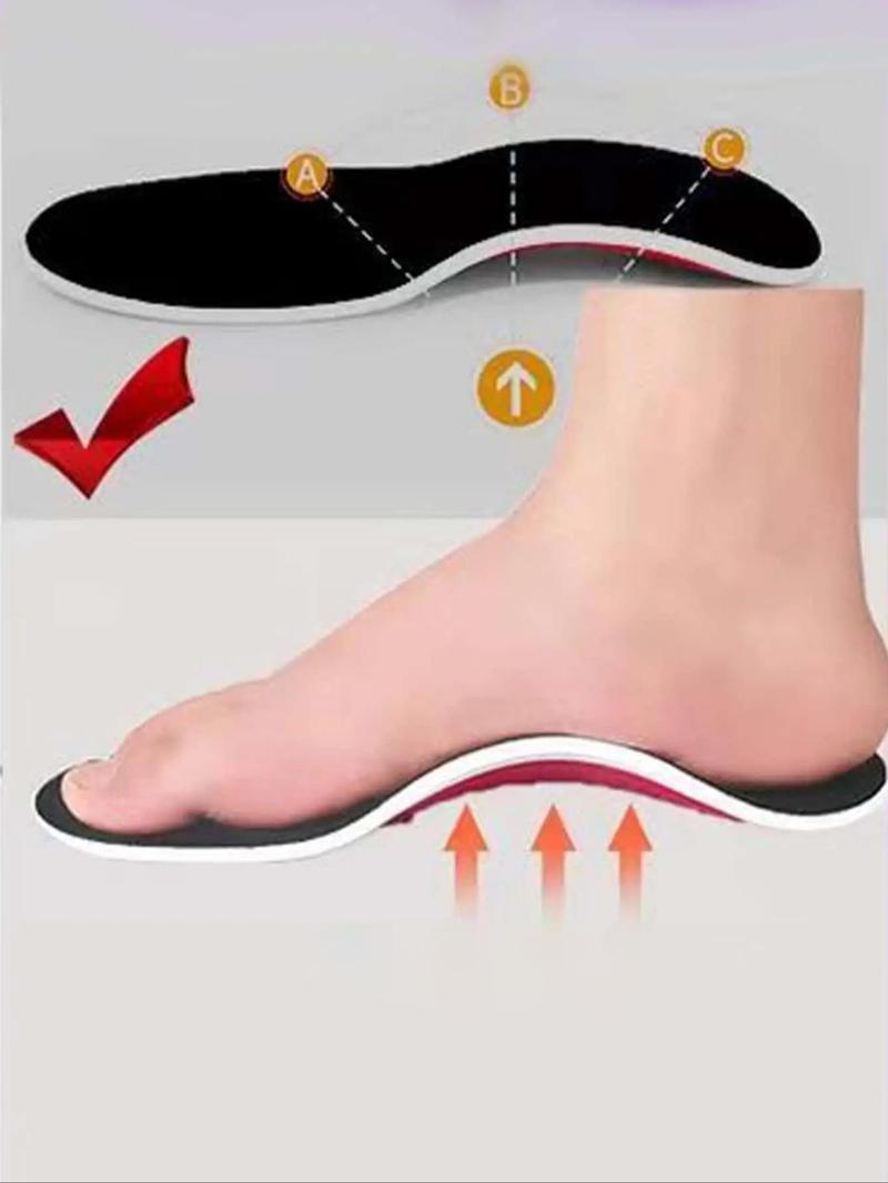 Product Introduction of 1 Pair Unisex Foot Arch Support Insoles, Minimalist Non-slip Sole Protector, Professional Shoes Cushioned Pads for Women & Men 14