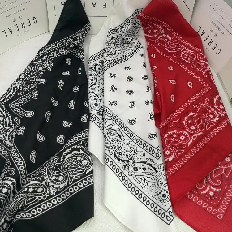 Khăn Quàng quàng cổ Paisley, Chất liệu Polyester, Phong cách Đường Phố và Hip-Hop, Thích hợp cho khiêu vũ Unisex, Hợp Xu hướng khăn  bandana  underdogs  chính  hãng khăn  của  dg  house  hình  con  dê