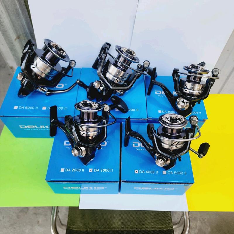 máy câu cá deukio DA3000 tới 7000 máy kim loại