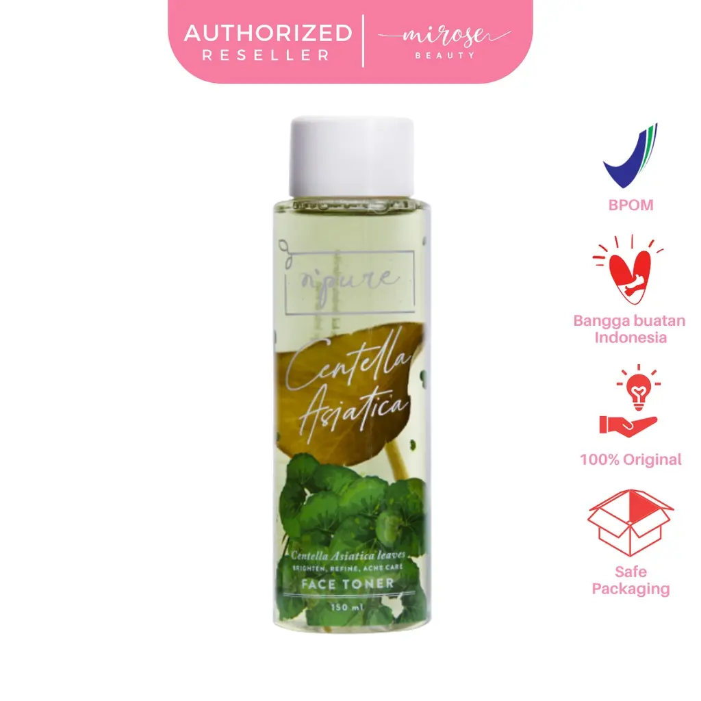 NPURE FACE TONER Centella Asiatica (Cica Series) 150ml