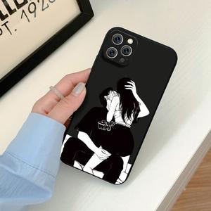 IPhone couple phone case/7/7Plus/8Plus/X/xr/xs/11/12/13/Pro/Max/Plus/15Promax soft case phone case