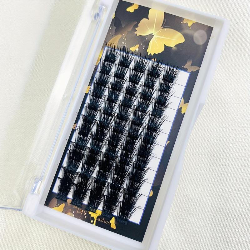 1 Set Individual False Eyelashes, Natural Look Eyelash Extensions, Makeup Tools For Women 3