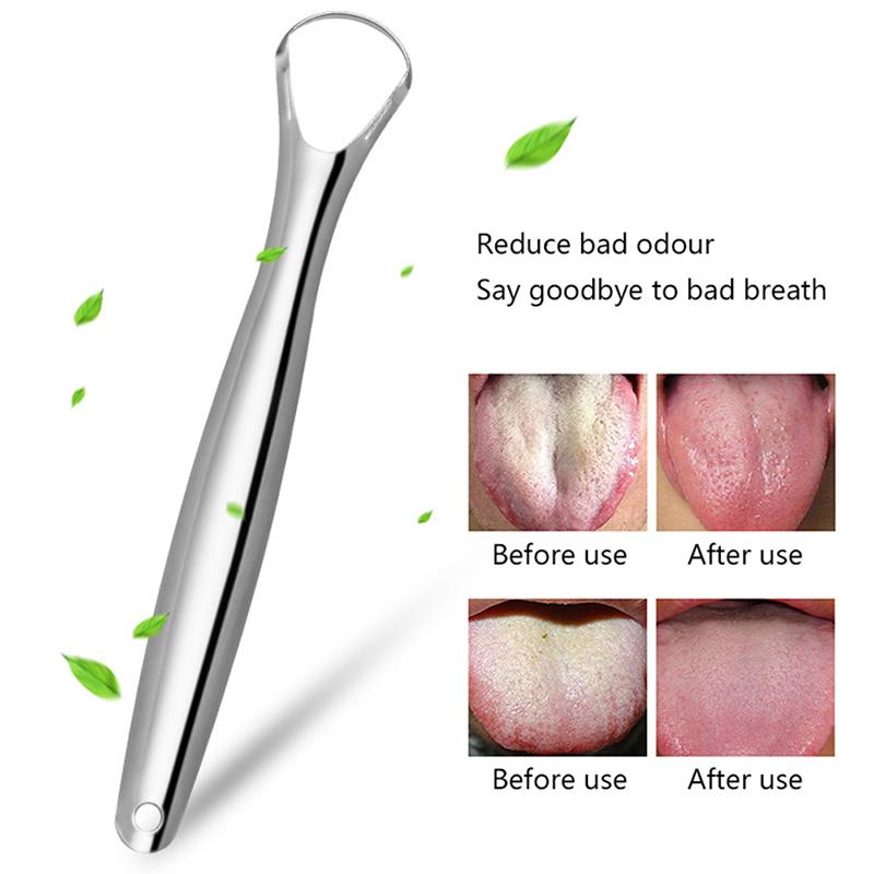 Product Introduction of Dụng Cụ Cạo Lưỡi, 1 Cái, Thép Không Gỉ, Dụng Cụ Làm Sạch Lưỡi Răng, Bàn Chải Đánh Răng Y Tế, Có Thể Tái Sử Dụng, Máy Tạo Hơi Thở Tươi Mát, Hữu Ích 21