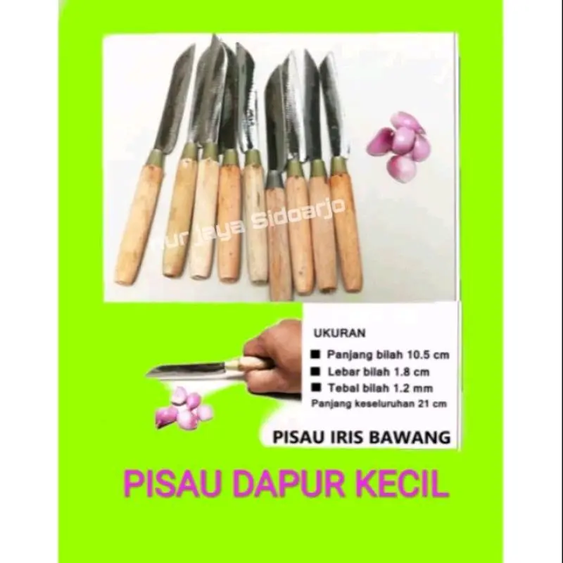 pisau bawang, pisau kecil 1